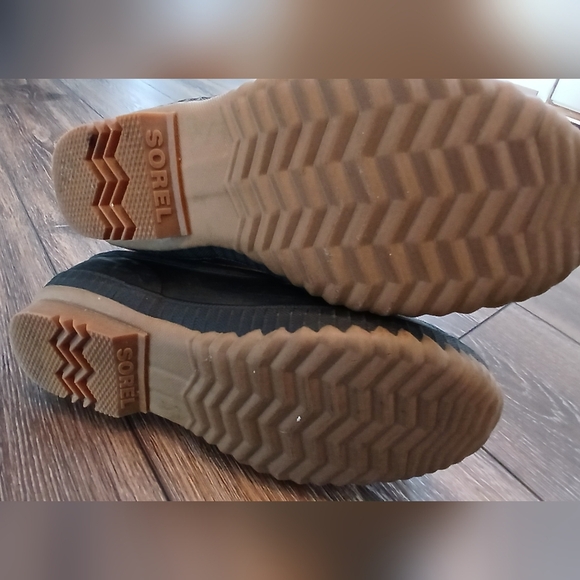 Sorel Cheyenne men's 5 women's 6.5 tan boots waterproof insulated rubber soles - Picture 6 of 7